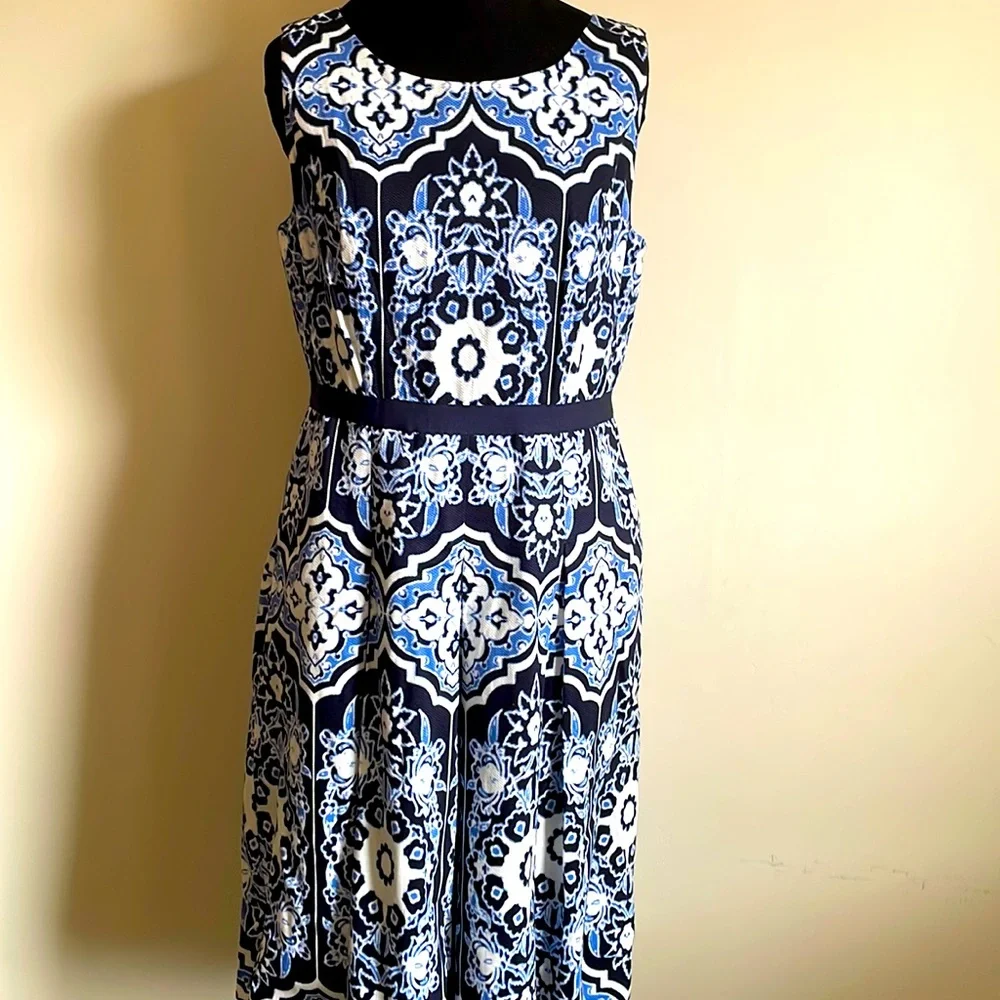 Talbots Ribbon Detail Dress - Picture 1 of 7